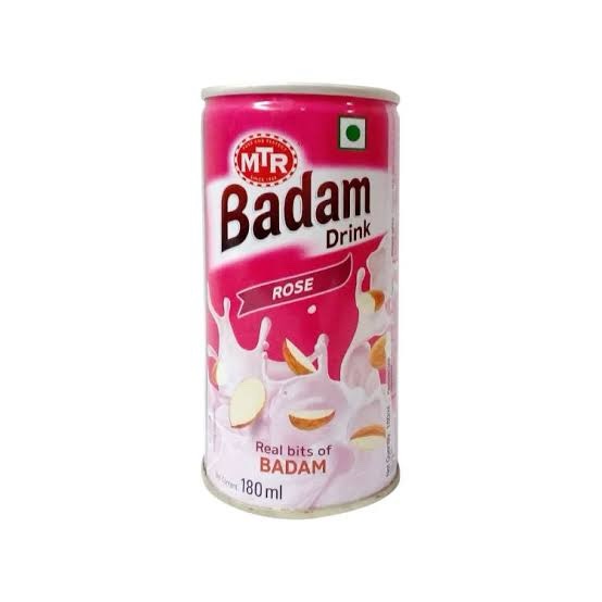 Badam Drink 180ml Rose Flavor MTR