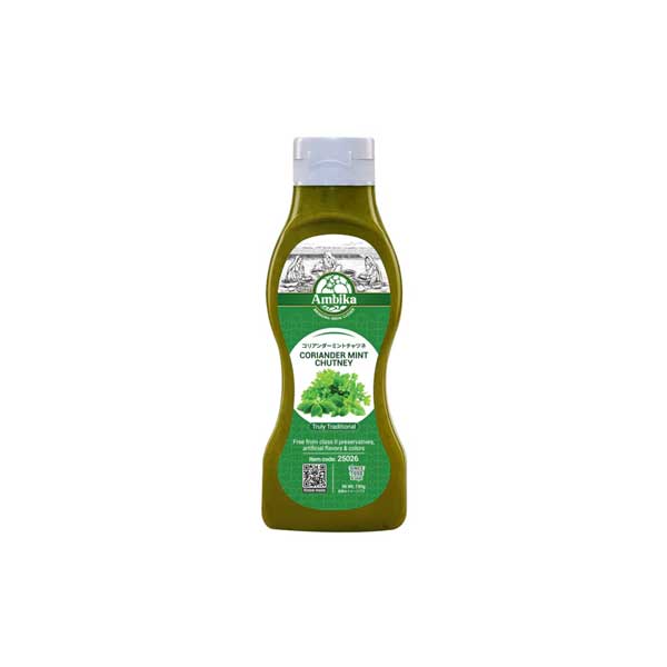 Coriander Mint Chutney (190g) Ambika