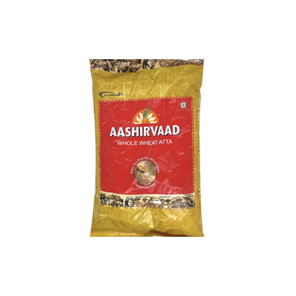 Atta (10kg) Ashirvadd Whole Wheat