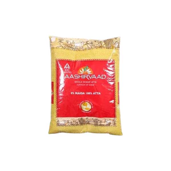 Atta (1kg) Ashirvadd Whole Wheat