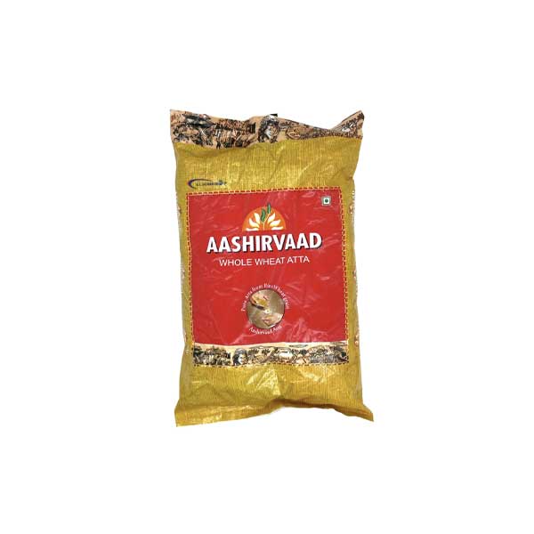 Atta (5kg) India Ashirvadd Whole Wheat