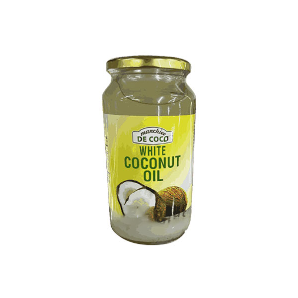 Decoco White Coconut Oil Glass (1L)