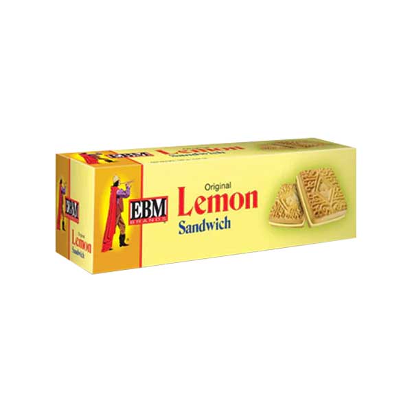 Lemon Sandwich Biscuit (128g) EBM