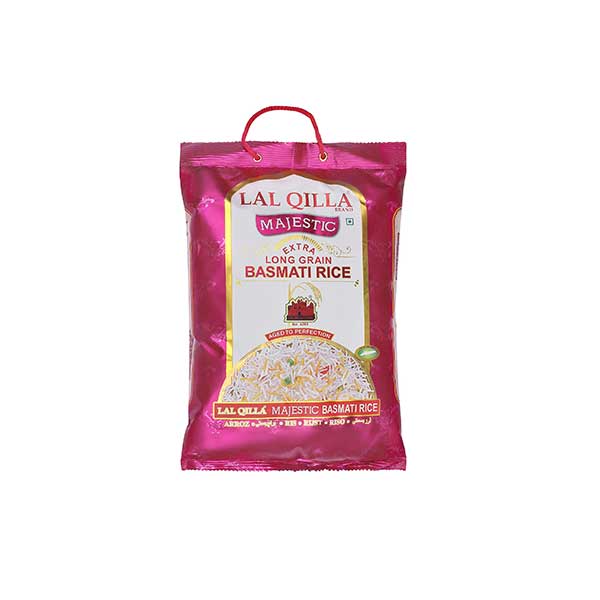 Basmati Rice long grain Lal Qilla Majestic 5kg