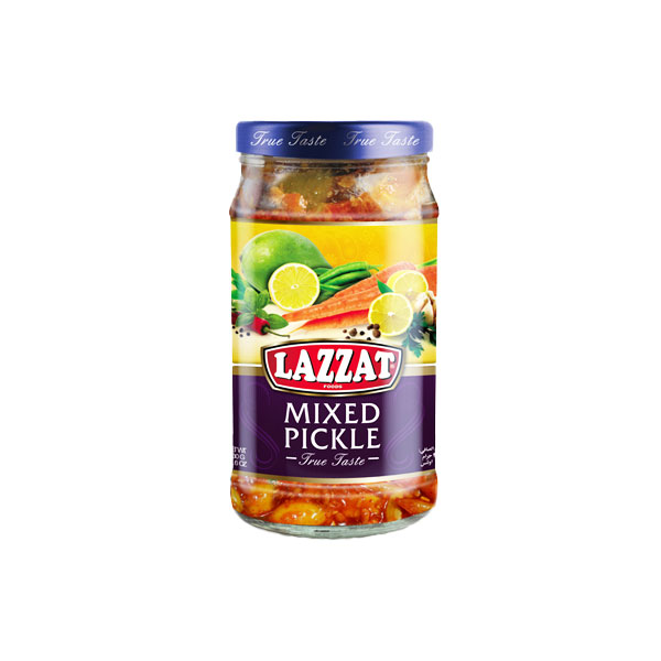 Lazzat Mixed Seedless Pickel (330g)