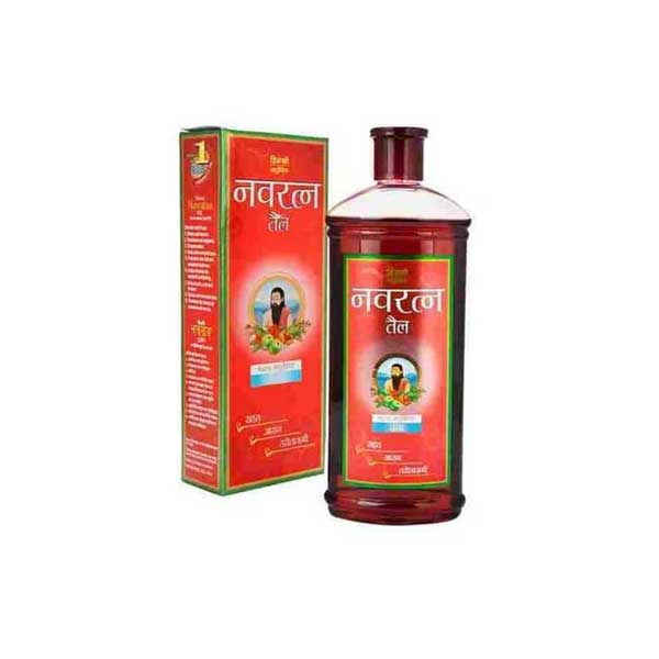 Navratna Ayurvedic Cool Hair Oil (90ml)