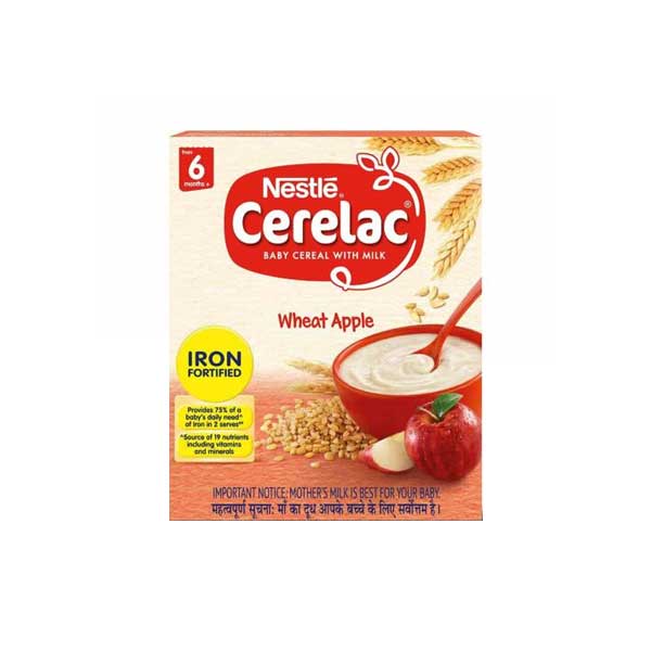 Cerelac 6-12 Months Wheat Apple (300g) Nestle