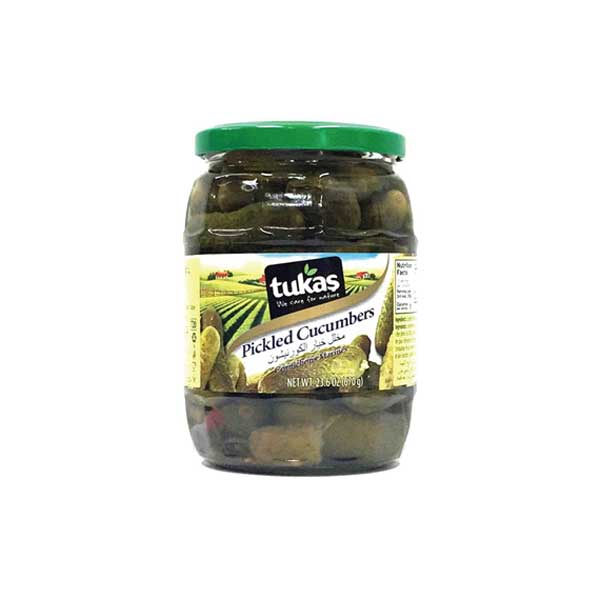 Cucumbers Pickel (670g) Tukas