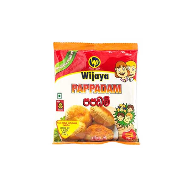 Wijaya Pappadam (70g)