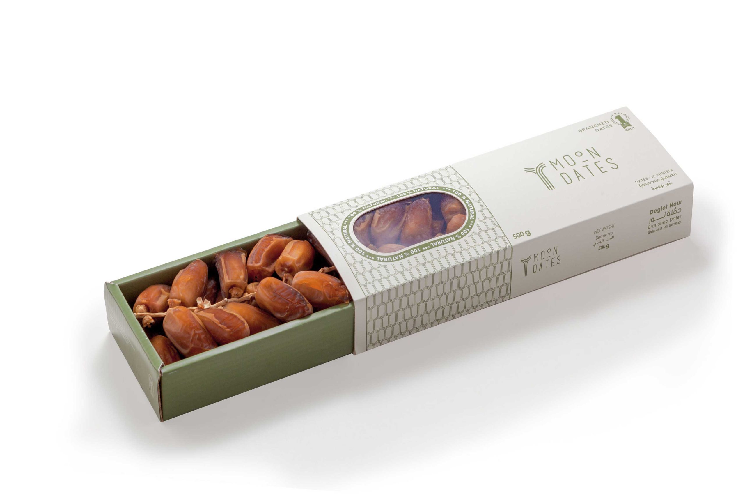 Dates  (Moon) 500gm Branch