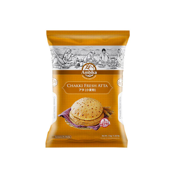 Chakki Fresh Atta 5Kg Ambika