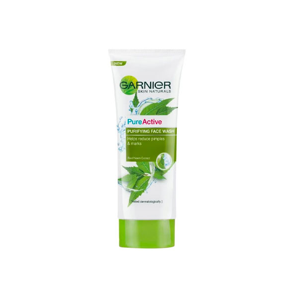 Face Wash Pure Active 100g Gariner