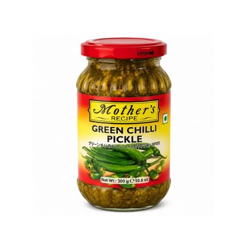 Green Chilli Pickel (300g) Mothers