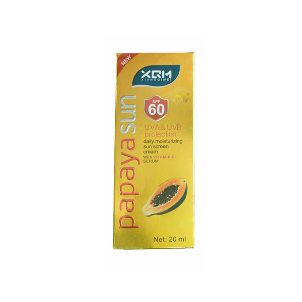 PapayabSun Uva and Uvb Protection Sun Screen Cream 20ml