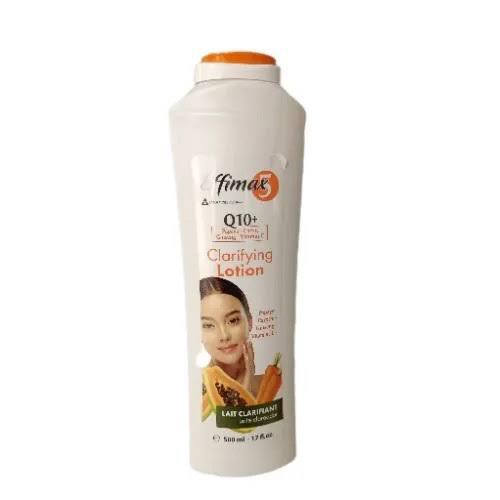 Effimax Q10+ Papaya,Carrot,Ginseng & Vitamin c Intensive Whitening Lotion 500ml