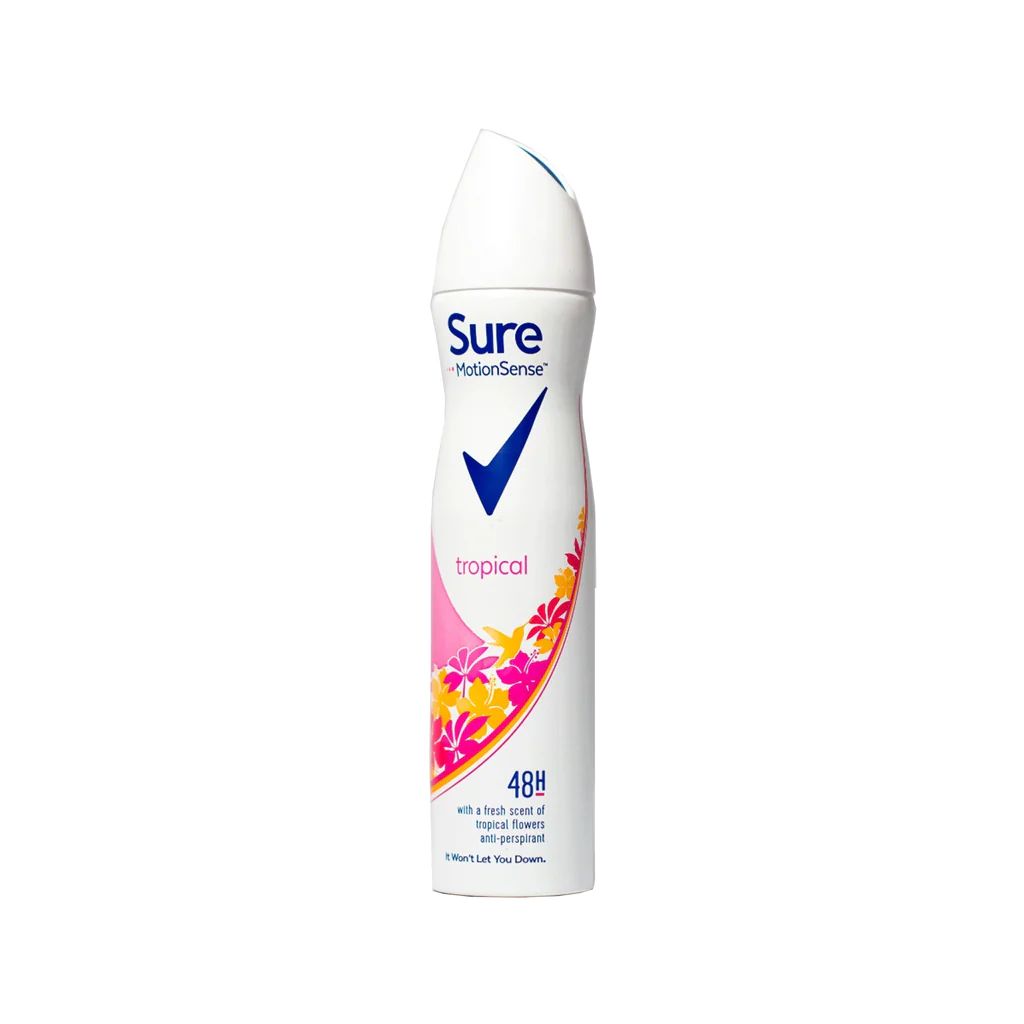 Sure Motion Sense Tropical Body Spray-250mle