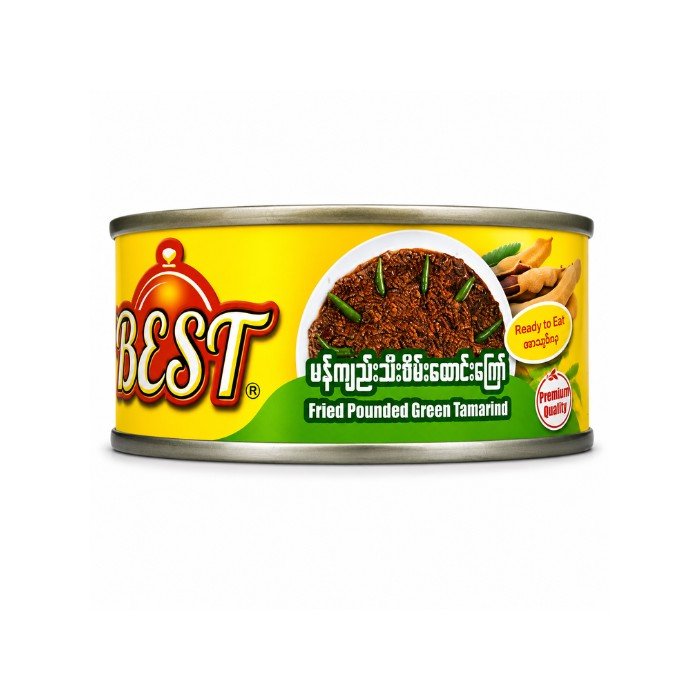 BEST Fried Pounded Green Tamarind 155g