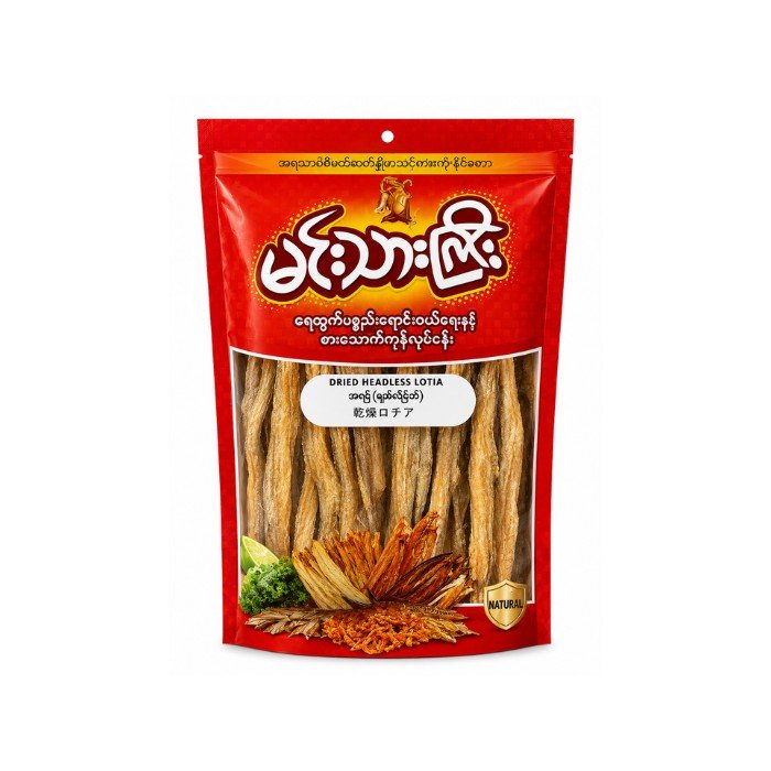 Min Thar Gyi Dried Headless Lotia 100g