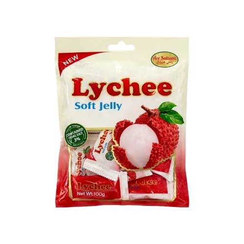 Lychee Soft Jelly 100g
