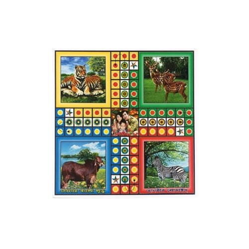 Bangladeshi Wildlife Picture Ludo Board Game